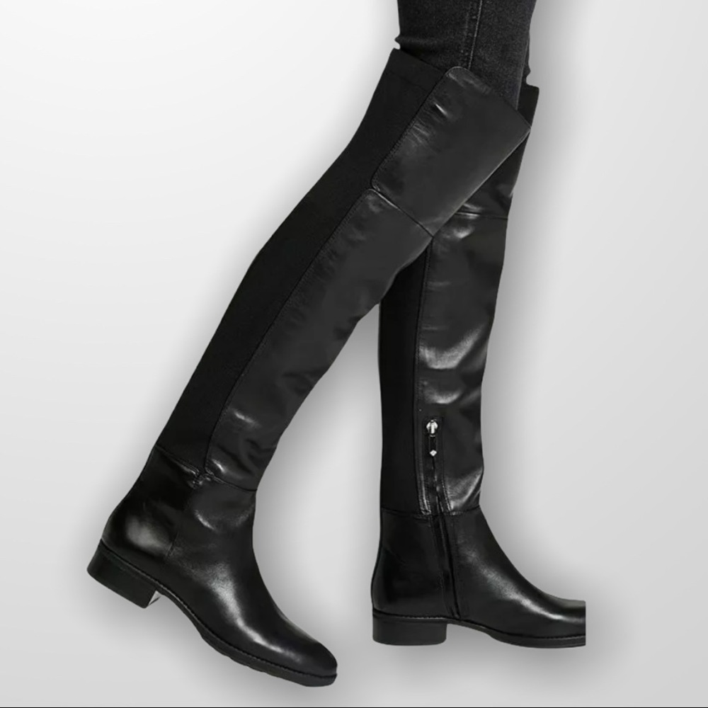 NWOT Sam Edelman Pam Over The Knee Leather Boots